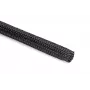 HellermannTyton 170-10800 gevlochten slang, polyester, zwart, 12 mm nominale diameter, -50°C tot +150°C, ELV-conform