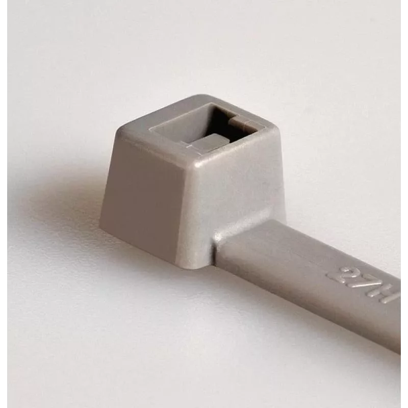 HellermannTyton T80R kabelbinder, polyamide 6.6, grijs, 360 mm x 4.6 mm, 100 stuks (116-08018)
