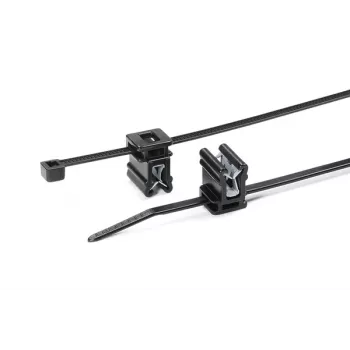 HellermannTyton T30REC4A-PA66HS/PA66HIRHS-BK zwarte warmtestabiele slagvaste kabelbinder 150x3,5mm, 500-pack 150-76090