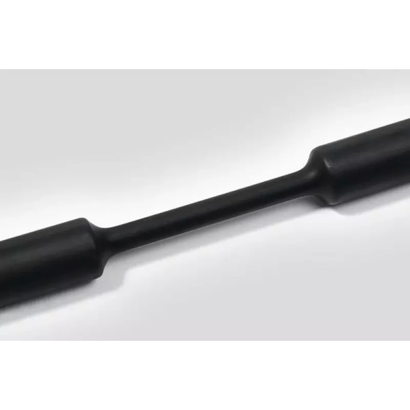 HellermannTyton HelaShrink 319 warmtekrimpkous 2:1, 1,2 mm leverdiameter, zwart, 1 m lengte, 10 stuks (319-01200)