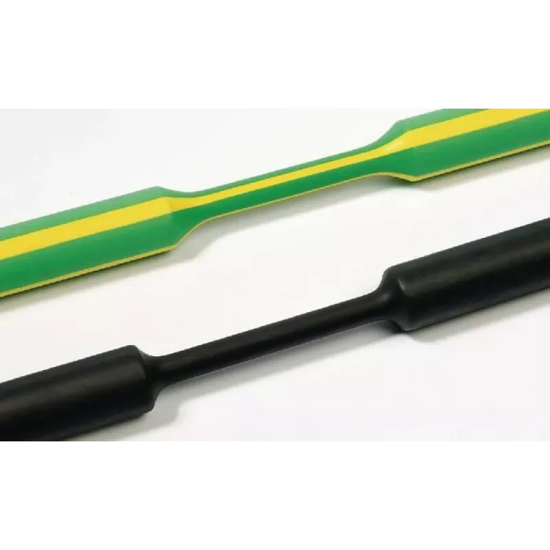 HellermannTyton HelaShrink 319 warmtekrimpkous 2:1, 1,2 mm leverdiameter, zwart, 1 m lengte, 10 stuks (319-01200)