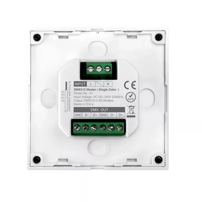 Synergy 21 LED DMX 1 in 1 Smart Panel afstandsbediening MiLight/MiBoxer X1