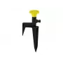 Kärcher CS 90 SPIKE cirkelregensproeier met grondpen, 90 m² dekking, 10,7 m sproeidiameter, 360° rotatie, Click-systeem 2.645-024.0