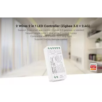 SYNERGY21 Synergy 21 Controller CCT 2-draad Zigbee*Milight/Miboxer* (LC2-ZR)