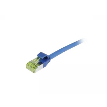SYNERGY21 S217943 CAT6A S/FTP slim patchkabel, RJ45, 500 MHz, blauw