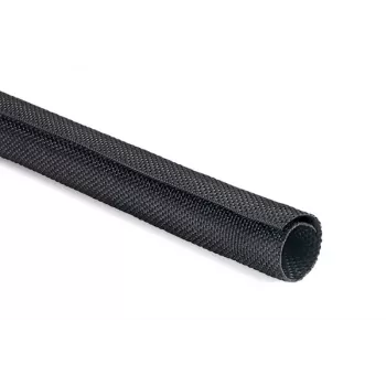 HellermannTyton Helagaine Twist-In zelfomhullende gevlochten slang, 29-32 mm bundeldiameter, 2 m, zwart 170-01017