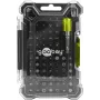 Goobay Tools 72-delige bithouder-set met magnetische snelwissel-bithouder, S2-stalen bits, 1/4 inch zeskant-aandrijving, sleuf, Phillips, Pozidriv, Torx, Security Torx, Hex, Security Hex, Square, Spanner, Tri-Wing, Torq-Set, 25 mm bits 77843