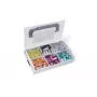 HellermannTyton HelaCon Plus Mini push-in draadverbinder-assortiment, 350 stk., 0,5-2,5 mm², 450 V, 24 A 148-90046