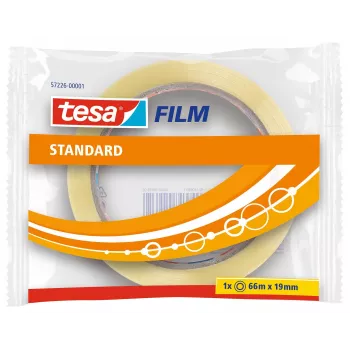 Tesa plakband transparant 19mm x 66m (12TES572260100)