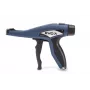 HellermannTyton EVO7iSP kabelbinder-gereedschap, blauw/zwart, 2,2-5,0 mm, gelijkmatige snit 110-77002