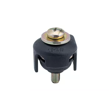 HellermannTyton 435-01559 zelfklevende kabelbinder-voet, zwart, PA66, 28x28 mm, 20 stuks