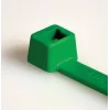 HellermannTyton T18R groene kabelbinders, 100 x 2,5 mm, PA66, 80 N, 100 stuks (116-01815)