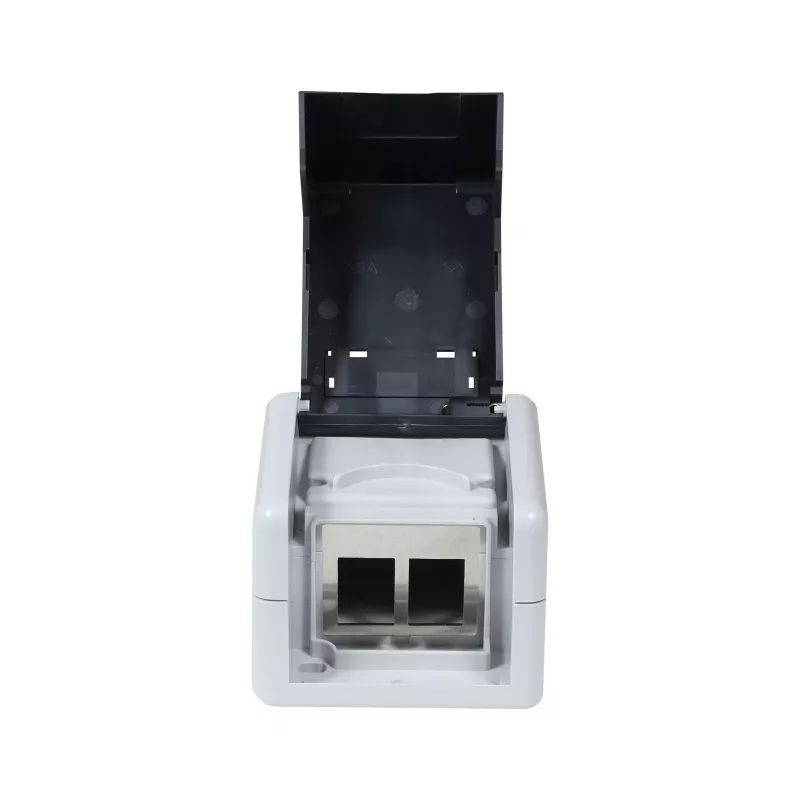 SYNERGY21 Keystone-module opbouwbehuizing IP44 voor 2 modules, wit S216388