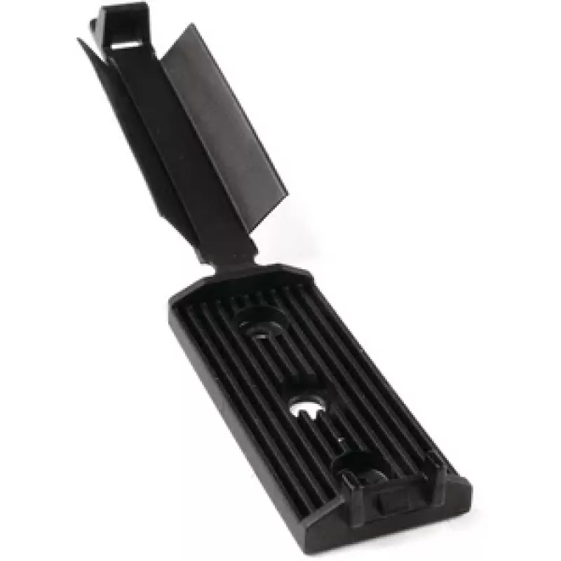 HellermannTyton FKH80 schroefbevestiging voor kabelbinders, zwart PA66, 25mm x 56,5mm, 100 stuks 151-16800