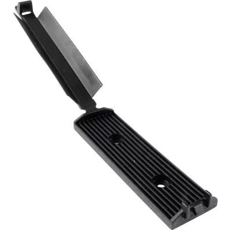 HellermannTyton FKH80 schroefbevestiging voor kabelbinders, zwart PA66, 25mm x 56,5mm, 100 stuks 151-16800