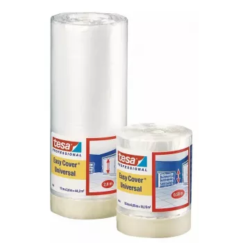 tesa Easy Cover® afdekfolie met geïntegreerde tape 33 m x 1100 mm 04368-00008-01