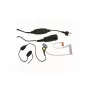 MIDLAND Albrecht AE 31-PT07 in-ear-mono-headset met beugelmicrofoon en PTT, bedraad, 2-pins aansluiting, zwart 41990