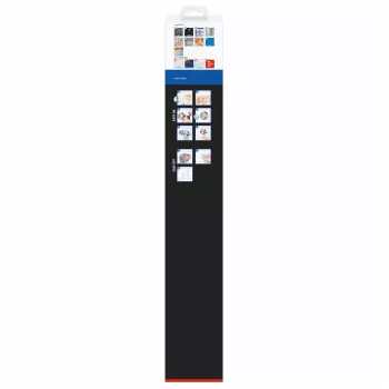 tesa Klaam handdoekhouder, zelfklevend, chroom, metaal, tot 6 kg 40264-00000-00