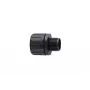 HellermannTyton HG-67-S-M63 BK rechte wartel NW67 M63x1,5 zwart
