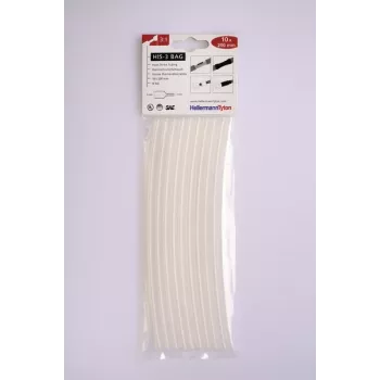 HELLERMANNTYTON HIS-3 3:1 warmtekrimpkous-sortiment, 127 delen, zwart 308-30615