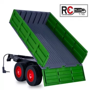 Jamara kipper donkergroen voor RC-tractor 1:16 (423284)
