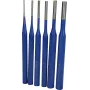 Brilliant Tools BT085006 rollpen-doorslagset, 6-delig, 3-10 mm, chroom-vanadiumstaal