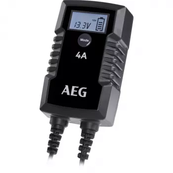 AEG LD4 10616 automatische auto-accuoplader 6V/12V 2A/4A voor lood-zuur, GEL, AGM, MF, Ca/Ca