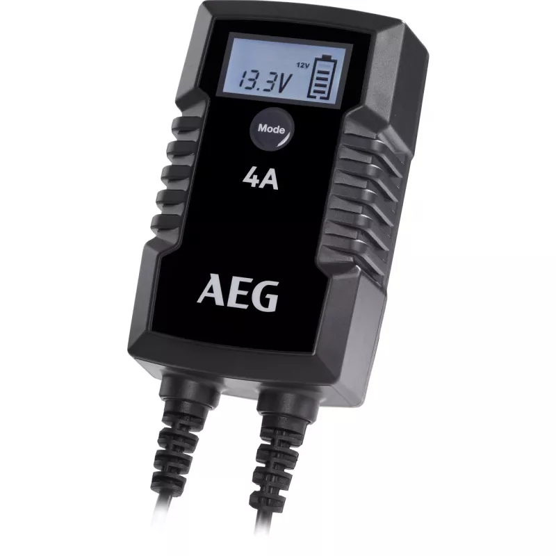 AEG LD4 10616 automatische auto-accuoplader 6V/12V 2A/4A voor lood-zuur, GEL, AGM, MF, Ca/Ca