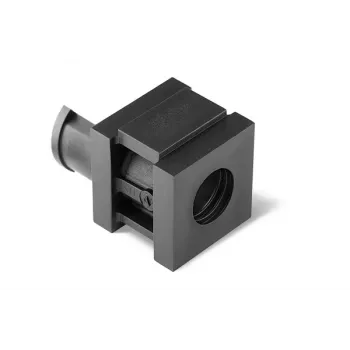 HELLERMANNTYTON VP-S 11-12 ins-sgl-PL-BK halogeenvrije enkelvoudige kabelwartel-inzet, zwart, 20-pack (440-00013)