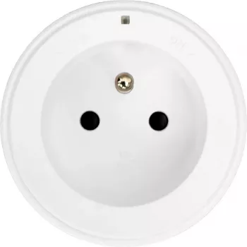 Synergy 21 MODULRAIL stopcontactmodule type E+ (Frans) wit 16A 250V S21-MR017