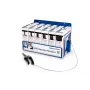 HellermannTyton 365-30105 warmtekrimpkous-assortiment, 3:1, zwart, 110 delen