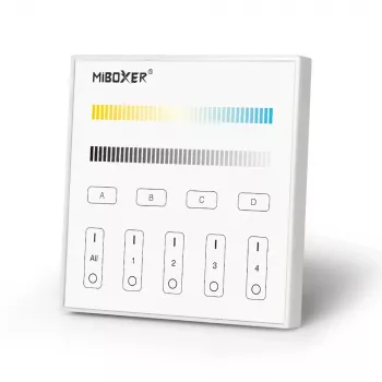 Miboxer LED Smart DALI kleurtemperatuur touch paneel DT8 (DP2S)