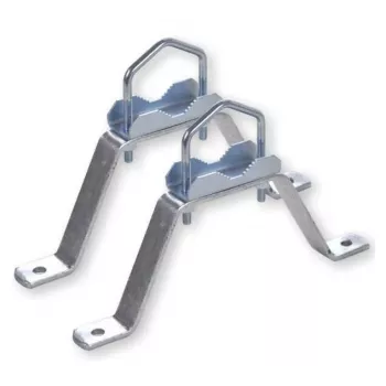 WIT MHZ1560 wandbevestigingsset staal 15cm (39061)