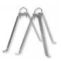 WIT MHZ4060 wandbevestigingsset staal 40cm (39064)
