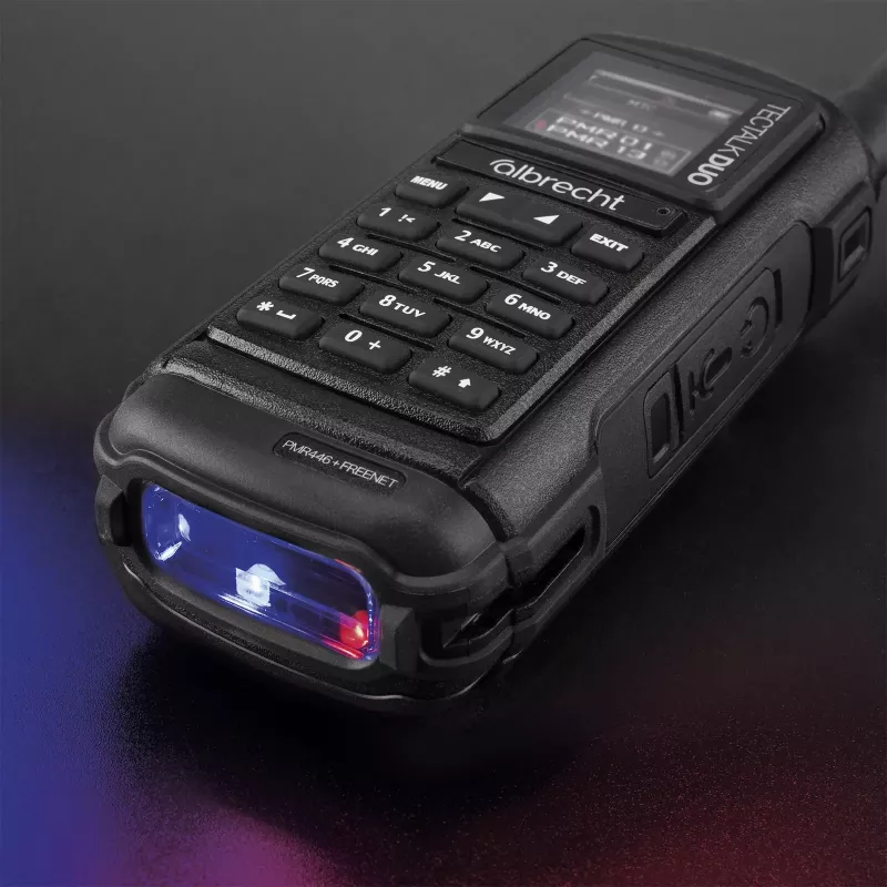 Albrecht Tectalk Duo PMR446 Freenet 1W portofoon-set zwart 29148