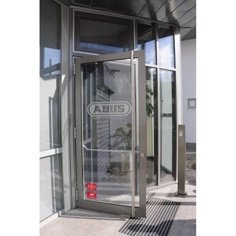 ABUS alarm-waarschuwingssticker met logo 74 x 52,5 mm (1 stk.) AU1423