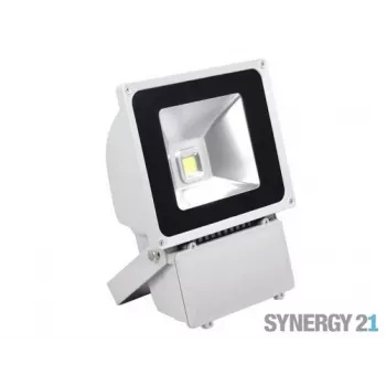SYNERGY21 S21-LED-TOM01157 LED-buitenobjectschijnwerper 80W grijze behuizing koelwit V3