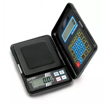 Kern CM 60-2N precisie-pocketweegschaal, 60 g capaciteit, 0,01 g afleesbaarheid, batterijgevoed