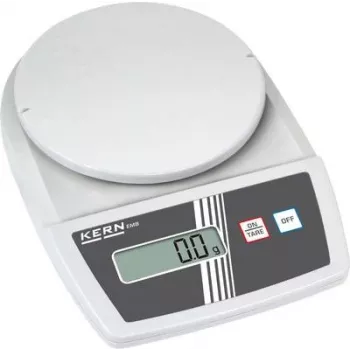 KERN EMB 500-1 precisie briefweegschaal, 500 g capaciteit, 0,1 g afleesbaarheid, LCD-display, netvoeding