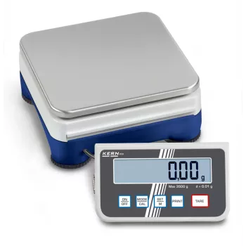 KERN PCD 2500-2 precisieweegschaal 2500 g capaciteit, 0,01 g afleesbaarheid