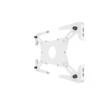 ALLNET VesaFLEX-Mount/10.1w witte tablet-VESA-houder voor 10,1 tot 13 inch tablets, 360° draaibaar, afsluitbaar, VESA 75/100