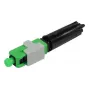 SYNERGY21 S215668 veldinstalleerbare SC/APC single-mode glasvezel-connector voor 0,9mm kabel