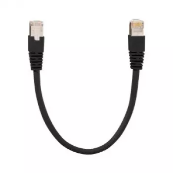 Rutenbeck patchkabel PK Cat.6A iso U 6 kV HF 1,0 m zwart 23510210