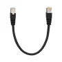 Rutenbeck patchkabel PK Cat.6A iso U 6 kV HF 1,0 m zwart 23510210