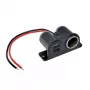 IWH 12/24V auto-stopcontact met 2 USB-aansluitingen, 4,2A totale uitgang (019010)