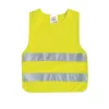 IWH 453502 kinder-veiligheidshesje EN 1150, fluorescerend geel, klittenband, unisex