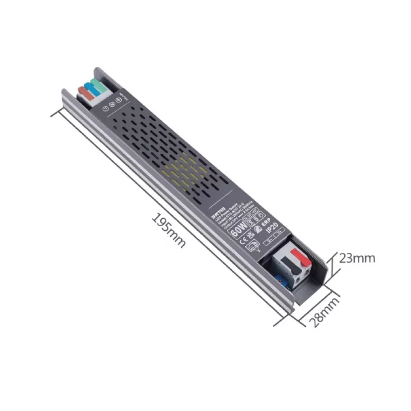 SYNERGY21 S21-LED-026124 24V 60W Slim Line LED-voeding