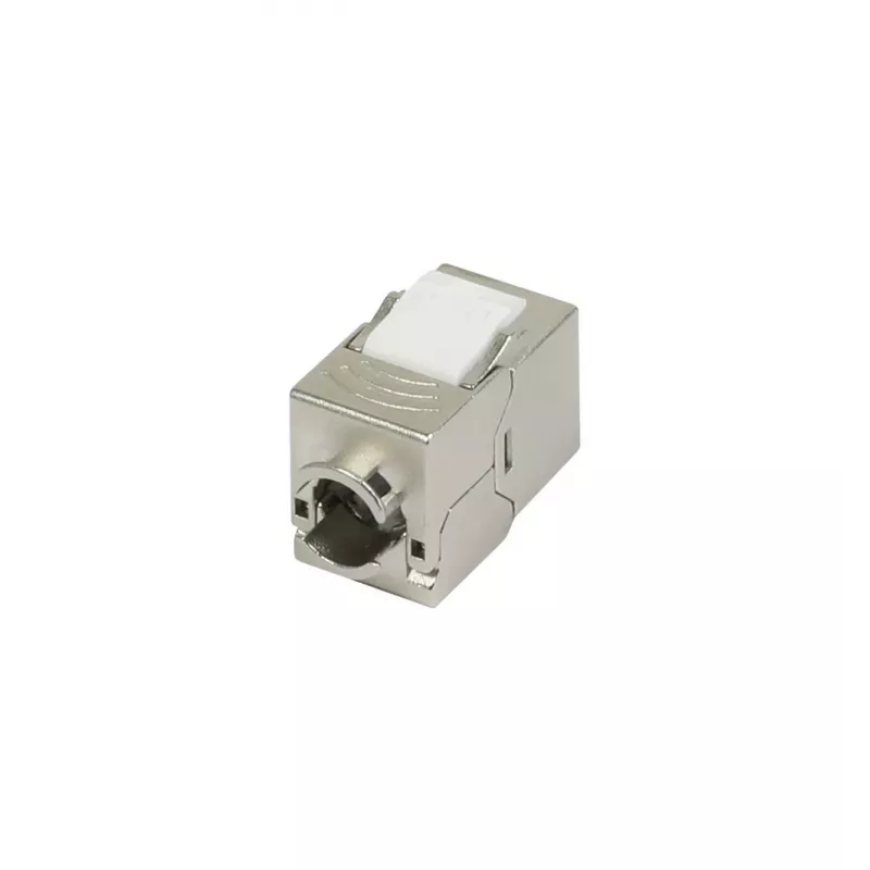 SYNERGY21 S216338V2 CAT6A afgeschermde Keystone Jack, gereedschapsloos, Slim-line, RJ45, 500 MHz
