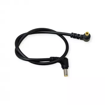ALLNET DC-verlengkabel 5,5mm x 2,5mm stekker naar bus 0,49m zwart ALL-Adapt-Ext5.5-2.5-490