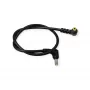 ALLNET DC-verlengkabel 5,5mm x 2,5mm stekker naar bus 0,49m zwart ALL-Adapt-Ext5.5-2.5-490